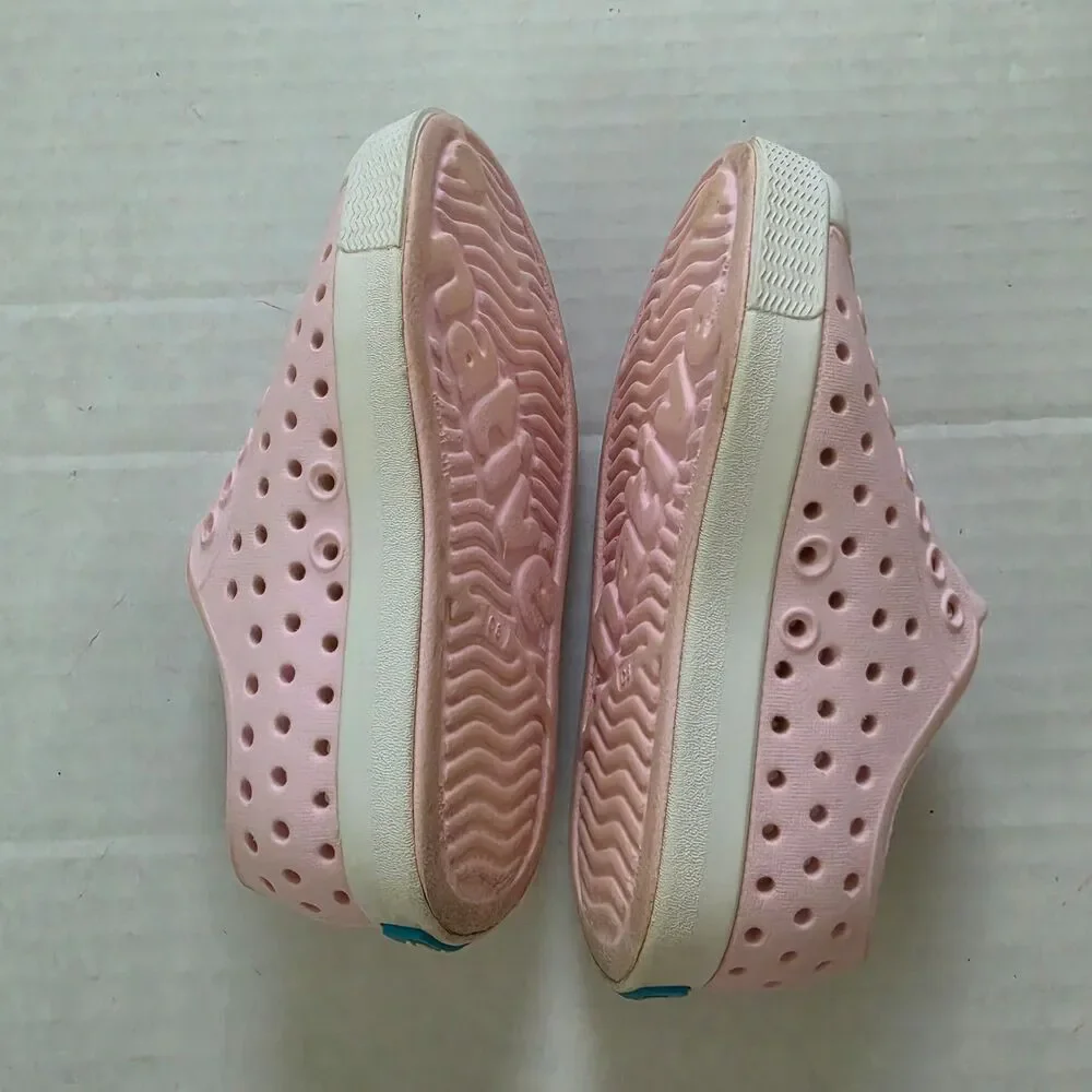 Native Jefferson Sneakers‎ Slip On Shoes Size C8 Lightweight Washable Pink